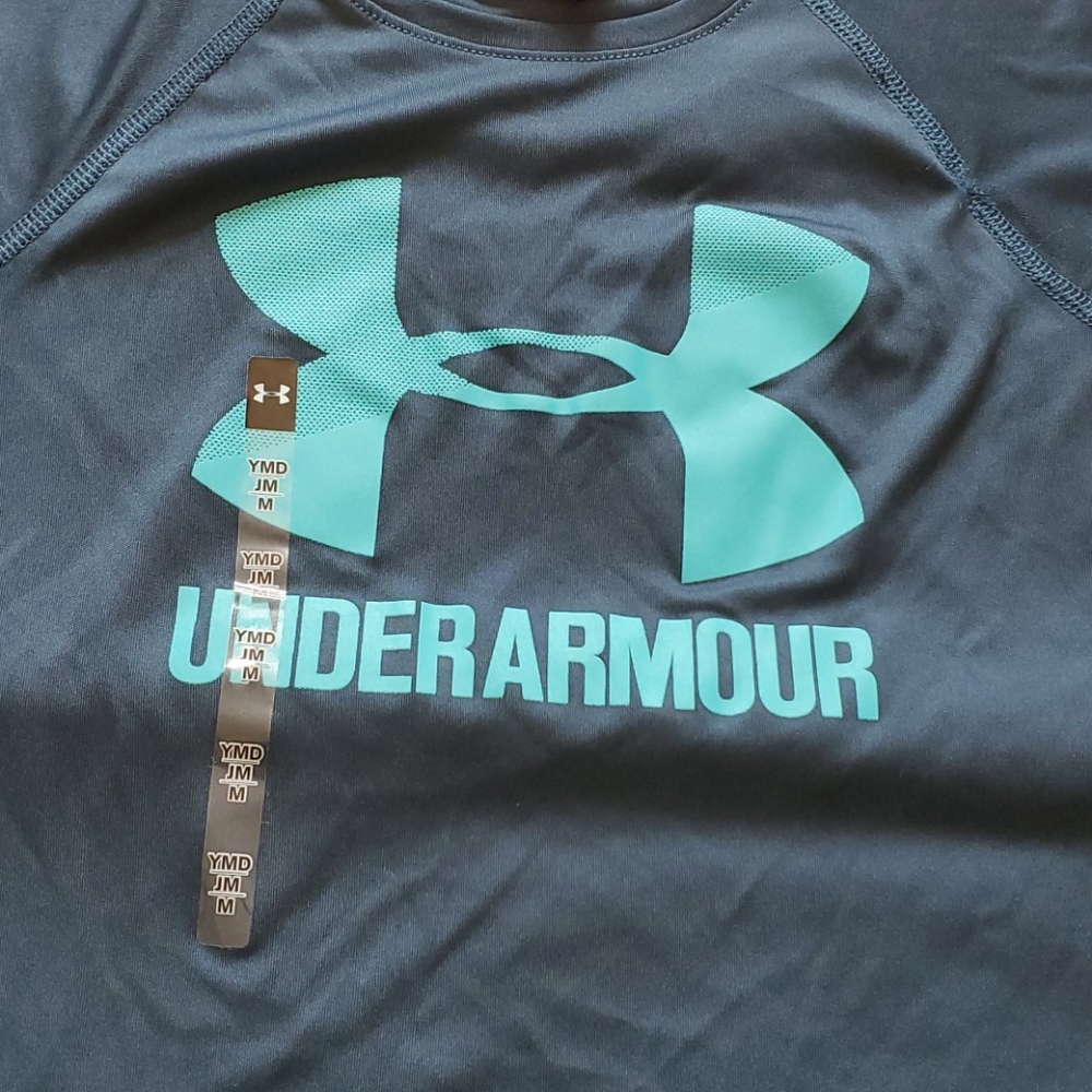 ๐๏ธ UNDER ARMOUR GIRLS L/S HEATGEAR SHIRT ๐โโ๏ธ - Picture 3 of 7